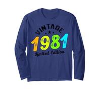 Edizione Limitata - Vintage 1981 Maglia a Manica