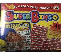 EDIZIONE MARCA STELL- Super Bingo, Multicolore, 86010.34