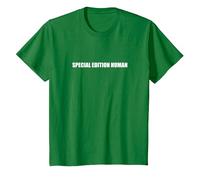 Edizione Speciale Human Maglietta, Bambini, Verde Mela, 12 Anni