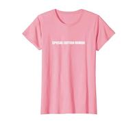Edizione Speciale Human Maglietta, Donna, Rosa, 3XL