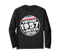 Edizione Speciale Limitata Compleanno Nato nel 1957 Maglia a Manica