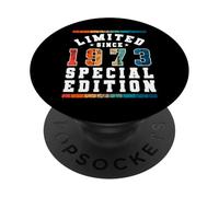 Edizione speciale limitata Compleanno nato nel 1973 PopSockets PopGrip Adesivo