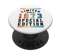 Edizione speciale limitata Compleanno nato nel 1973 PopSockets PopGrip Adesivo