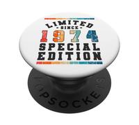 Edizione speciale limitata Compleanno nato nel 1974 PopSockets PopGrip Adesivo