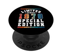 Edizione speciale limitata Compleanno nato nel 1978 PopSockets PopGrip Adesivo