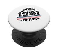 Edizione speciale limitata Compleanno nato nel 1981 PopSockets PopGrip Adesivo