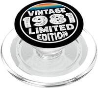 Edizione speciale limitata Compleanno nato nel 1981 PopSockets PopGrip per MagSafe