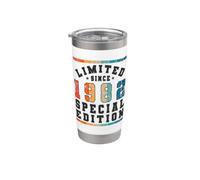 Edizione speciale limitata Compleanno nato nel 1982 Bicchiere termico in acciaio inox doppia parete