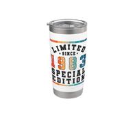 Edizione speciale limitata Compleanno nato nel 1983 Bicchiere termico in acciaio inox doppia parete