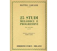 Edizioni Curci - 25 Studi melodici e progressivi op. 60 per chitarra