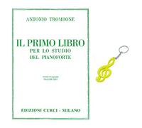 Edizioni Curci, Gifft - Metodo per lo Studio del Pianoforte con Portachiavi a Forma di Chiave di Violino Giallo in Omaggio