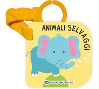 Edizioni del Borgo EDB58935A Animali Selvaggi - Libro Passeggino