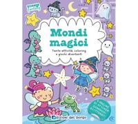 Edizioni del Borgo EDB60162A Mondi Magici - Sticker Fantasy