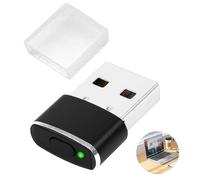 Edksegjcsous Tiny Mouse Jiggler, mouse USB in metallo non rilevabile, plug and play, 3 modalità di movimento casuali, mini mouse automatico Wiggler per aumentare la produttività