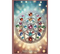 Edles Notizbuch Blume des Lebens, Flower of life, Ideal als Tagebuch, Ideenbuch, Bullet Journal, Ideenbuch, Geschenk, 130 S. A5: Taschenbuch, ... Softcover, Accessoires, Deko, Damen, Herren