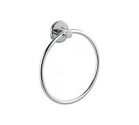 EDM 01374 Portasciugamani ad anello, cromato, Ø 155 x 173,34 mm
