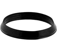 EDM 01608 Guarnizione conica per sifone, 5 pezzi, nero, 1" 1/2" x 40 mm