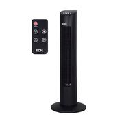 EDM 33504 Ventilatore a torre 60W Nero