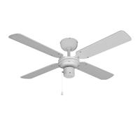 EDM 33802 Baltico Ventilatore da soffitto 50W Bianco