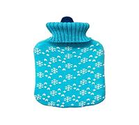 EDM 76771 - Borsa dell'acqua con fiocchi bianchi, blu, 2 l