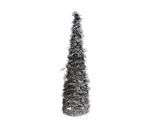 EDM Albero di Natale in Rattan con 40 LED - 80 CMS.