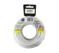 EDM Avvolgitubo Tubolare 2x1 Bianco 25 m