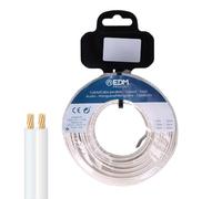 EDM Bobina Parallelo 2 x 0,75 mm Bianco 10 MTS (Audio)