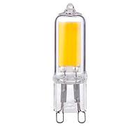 EDM BOMBILLA G9 LED CLASICA CLARA 2W 220lm 3200K LUZ CALIDA Ø1,4x4,8cm