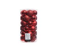PALLINE NATALE ROSSE ASSORTITE 6 CM