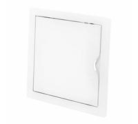EDM Coperchio di registro 87739 Bianco Incasso Quadrato 16,5 x 16,5 cm
