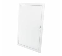 EDM Coperchio di registro 87742 Bianco Incasso Rettangolare 27,5 x 42,5 cm