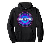 EDM Dubstep Basshead Drop The Bass Speaker Felpa con Cappuccio