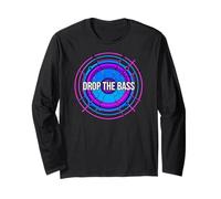 EDM Dubstep Basshead Drop The Bass Speaker Maglia a Manica