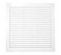 EDM Griglia di Ventilazione 87708 Bianco 30 x 30 x 0,7 cm Zanzariera