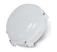 Lampada da parete esterna a led circolare 12W Ip65 4000K luce diurna Ø18,8X7,5Cm Edm - 8425998347241