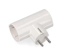 EDM R40032 Spina Doppia con Bachelite T/Tl 16A, Multicolore, 250 V