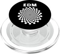 EDM Spiral Dots Rave Techno Electronic Optical Illusion PopSockets PopGrip per MagSafe