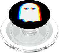 EDM Techno Rave Fantasma Trippy Vaporwave Halloween Musica Party PopSockets PopGrip per MagSafe