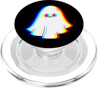 EDM Techno Rave Fantasma Trippy Vaporwave Halloween Musica Party PopSockets PopGrip per MagSafe