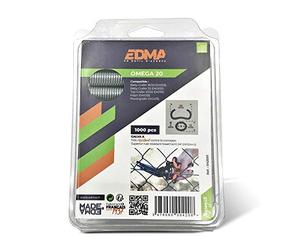 EDMA 042001 Hog Anello Pinze Recinzione, Galvanized A - x 1000 pcs
