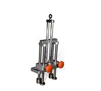 Edma 130455 Pinze Doppie Standard, 4 rotelle, Strumento per Realizzare sollevamenti di Piccole e Grandi Lunghezze