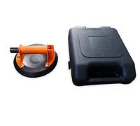 EDMA 257255 - Ventosa semplice a pompa con indicatore di pressione, Ø 200 mm
