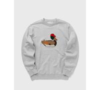 Edmmond Studios DUCK HUNT SWEATSHIRT men Sweatshirts grey in taglia:M