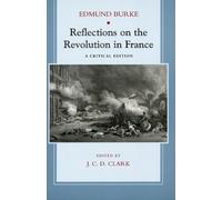 Edmund Burke Reflections on the Revolution in France (Copertina rigida)