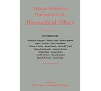 Edmund D. Pellegri African-American Perspectives on Biomedical Ethi (Tascabile)