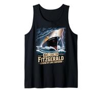 Edmund Fitzgerald Leggenda del Lago Superiore Canotta