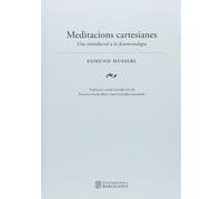 Edmund Husserl Franc Meditacions cartesianes: Una introducció a la f (Tascabile)