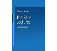 Edmund Husserl Peter Koestenbaum The Paris Lectures (Tascabile)