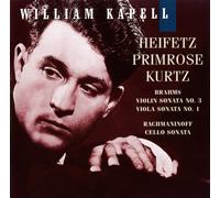 Edmund Kurtz William Kapell, Vol.7: Brahms: Violin Sonata No. 3, Viola Sona (CD)