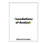 Edmund Landau Foundations of Analysis (Copertina rigida)